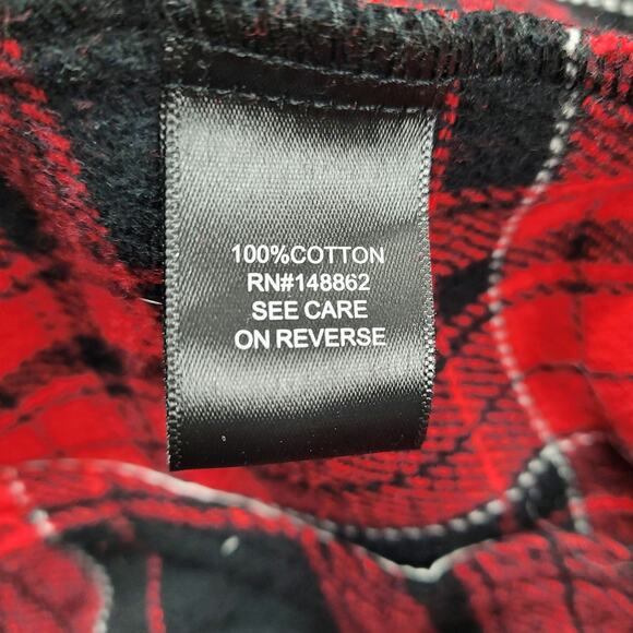 Torrid Red Plaid Trucker Jacket Sherpa Collar size 2X or 3X? - Picture 11 of 13